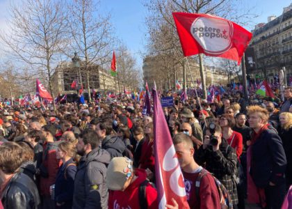 Manifestation de l'Union populaire