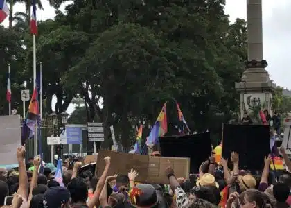 marche des visibilités et fiertés LGBTQIA+ à Saint-Denis