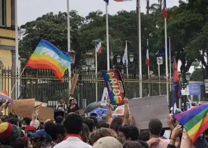 marche des visibilités et fiertés LGBTQIA+ à Saint-Denis