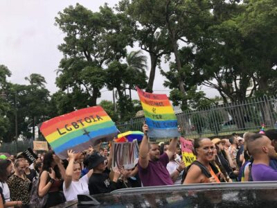 marche des visibilités et fiertés LGBTQIA+ à Saint-Denis