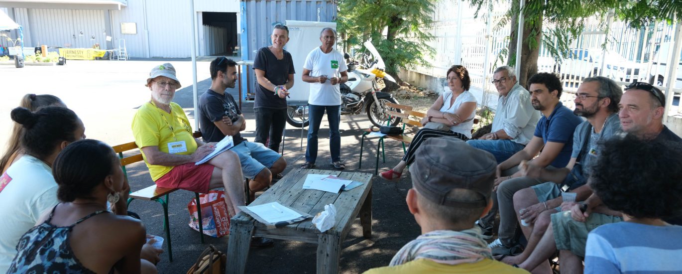 débat au festival du film citoyen