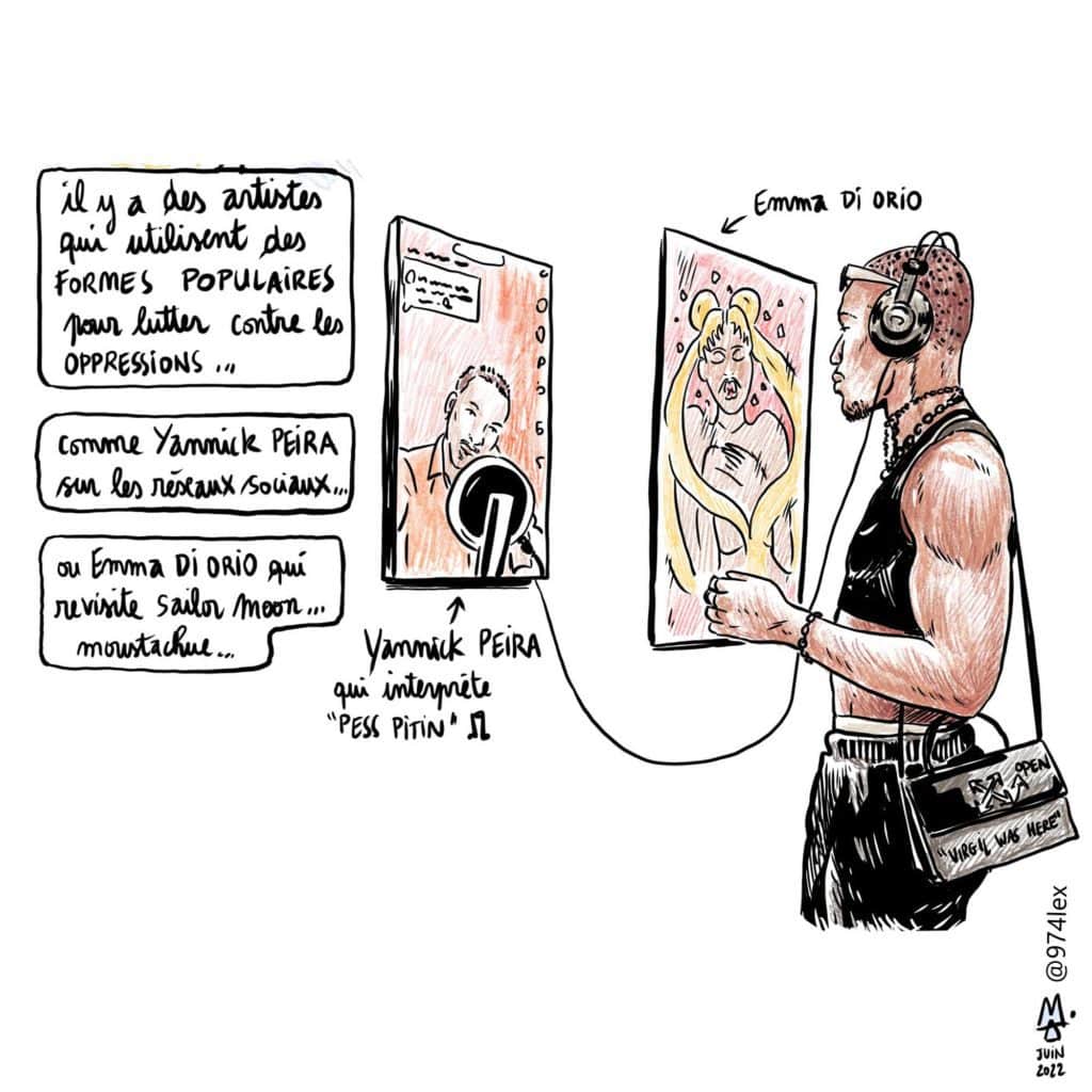 Exposition Kwir par Alex M, entretien avec Brandon Gercara