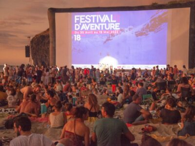 festival du film d'aventure plage de Saint-Gilles