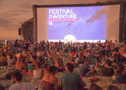 festival du film d'aventure plage de Saint-Gilles