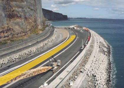 mise en circulation du viaduc de la NRL