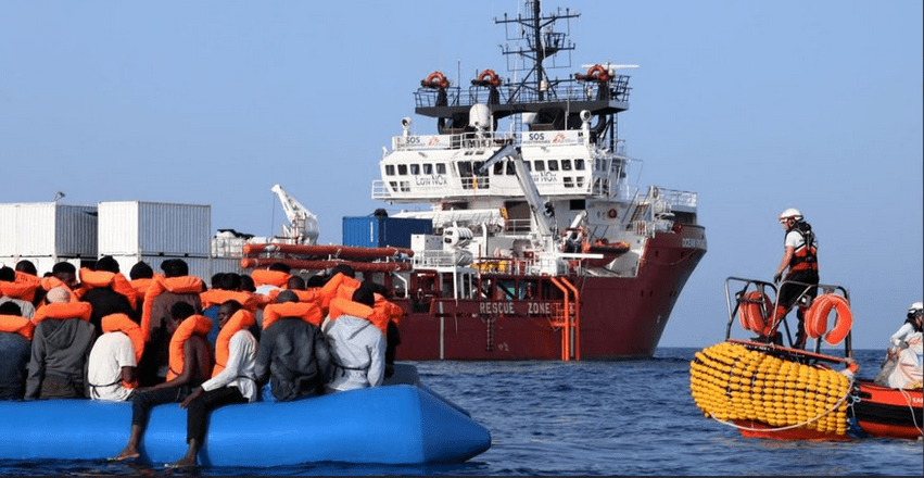 Ocean Viking SOS Méditerranée avec Hippolyte