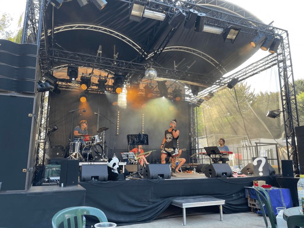 Lady la Fée en concert à Champigny Plage