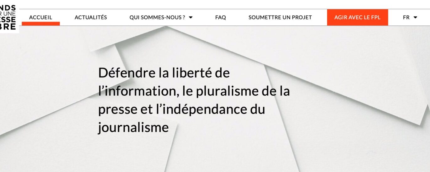 Fond pour une presse libre