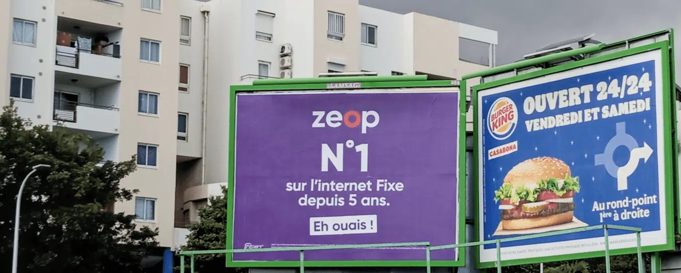 affichage Extinction Rebellion paysage de France