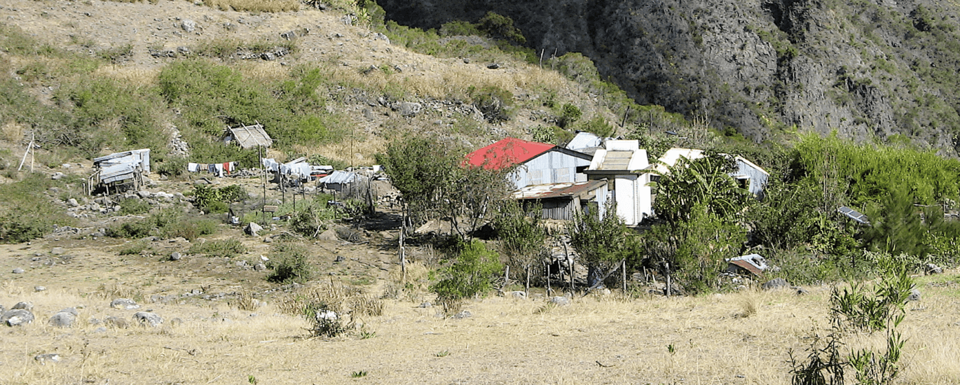 Chez Samuel Hoareau nà la Plaine aux Sables Mafate