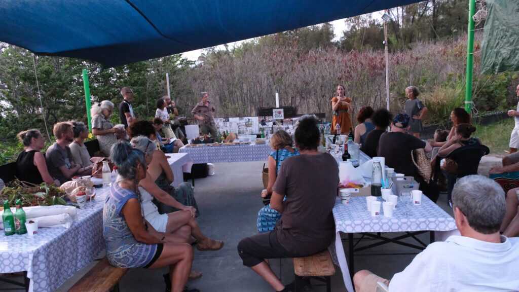 fête anniversaire un an parallèle sud les yourtes en scène saint-leu