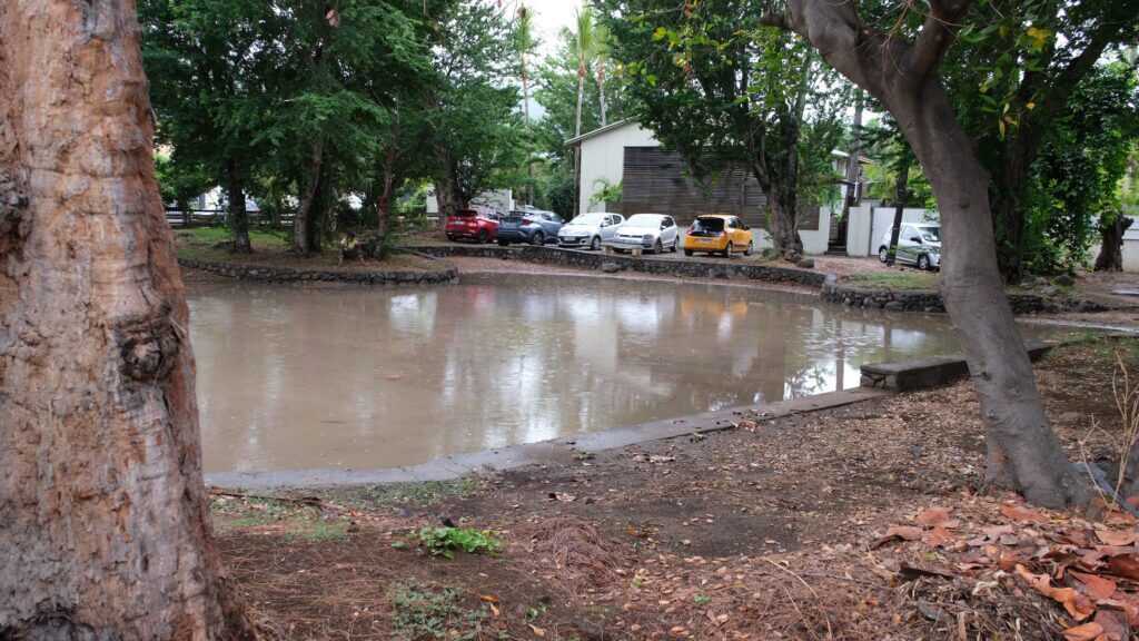 inondation petit trou d'eau Papi de l'Ermitage