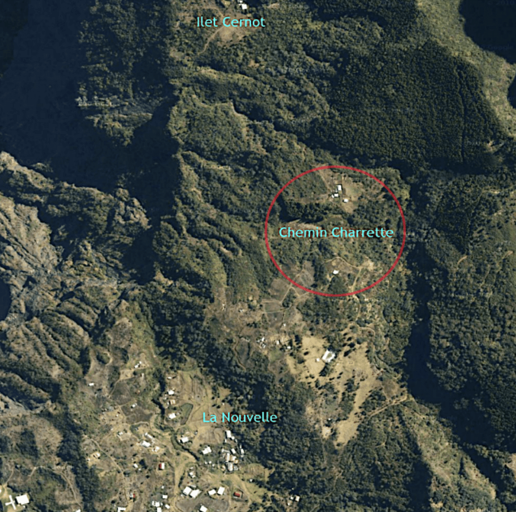 ILET CERNOT chemin Charrette Mafate