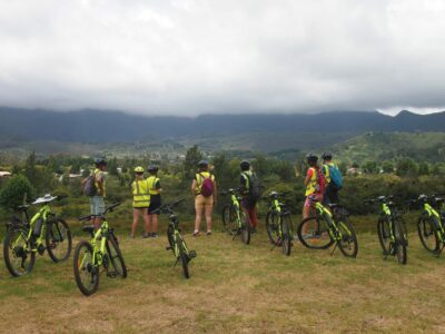 pour l'article de Dominique Fruteau-Razé photos de sortie VTT vélo électrique VER