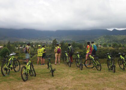 pour l'article de Dominique Fruteau-Razé photos de sortie VTT vélo électrique VER