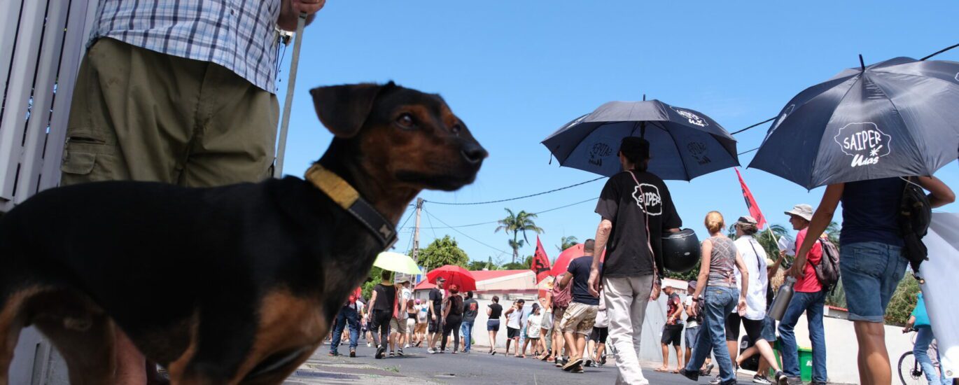 manifestation loi retraites Saint-Pierre mardi 7 février 2022