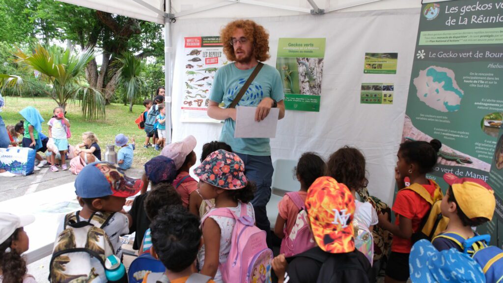 Nature OI reptiles Fête de la Forêt grotte du peuplement Saint-Paul