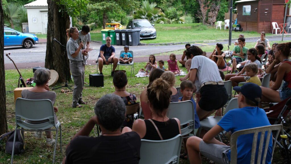 Conte ONF Fête de la Forêt grotte du peuplement Saint-Paul