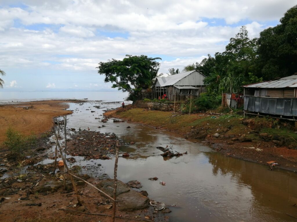 Marodoka, première ville de Nosy Be