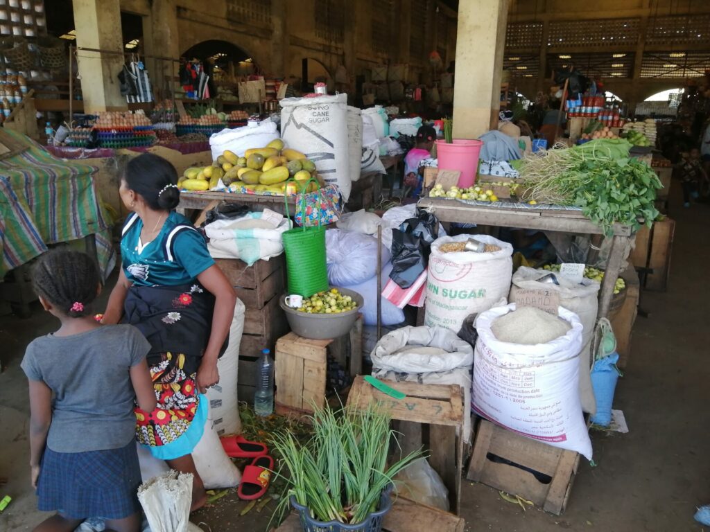 marché de Hell-Ville à Nosy Be