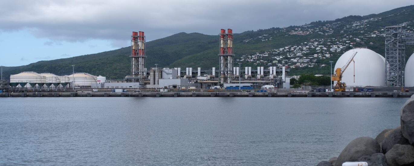 Port Est centrale thermique électrique EDF électricité