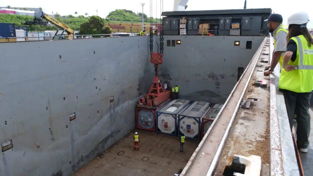 Port Est exportation déchets dangereux BBC Norfolk