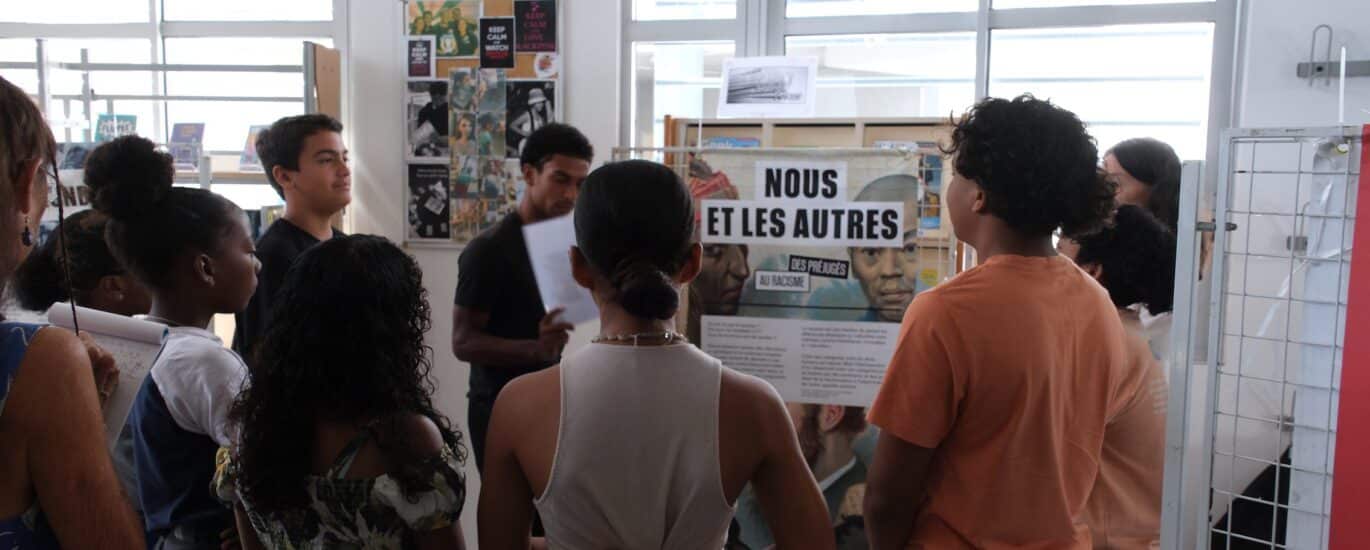 exposition Nous et les autres racisme collège Plateau-Caillou