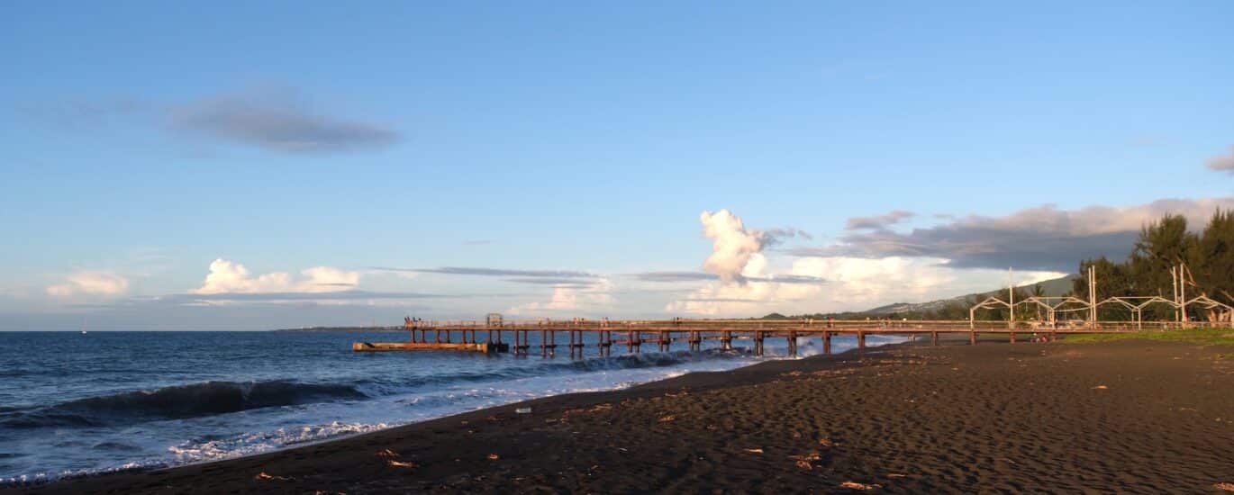 plage baie de Saint-Paul débarcadère