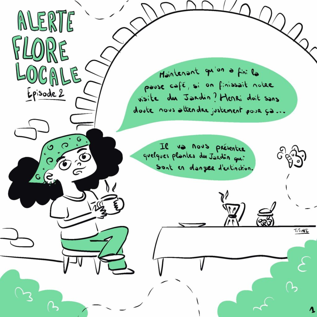 BD de Titine, Alerte flore locale, épisode 3