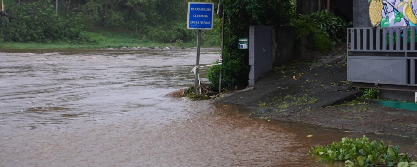 Cyclone Belal à Saint-Pierre