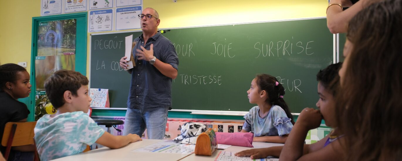 cours empathie école Emile-Hugot Savanna Saint-Paul professeur Medhi Kabyle Rees