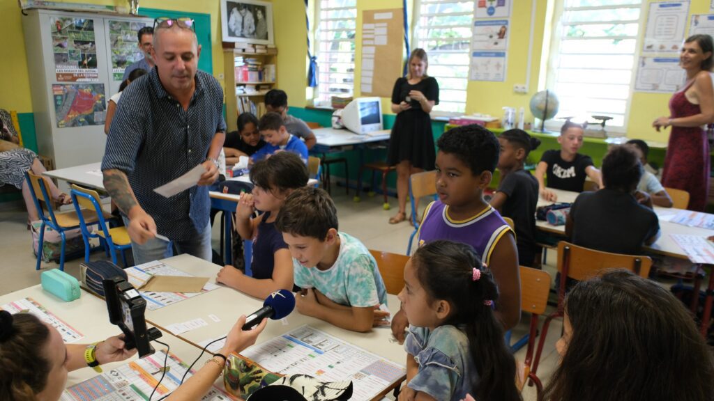 cours empathie école Emile-Hugot Savanna Saint-Paul professeur Medhi Kabyle Rees