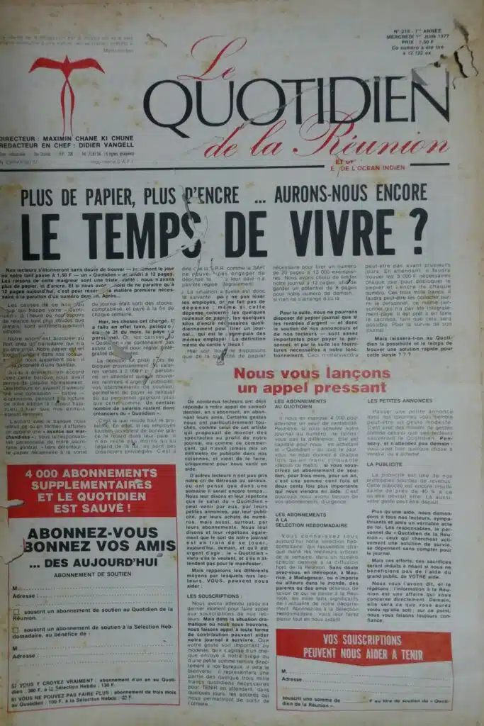 Quotidien en crise