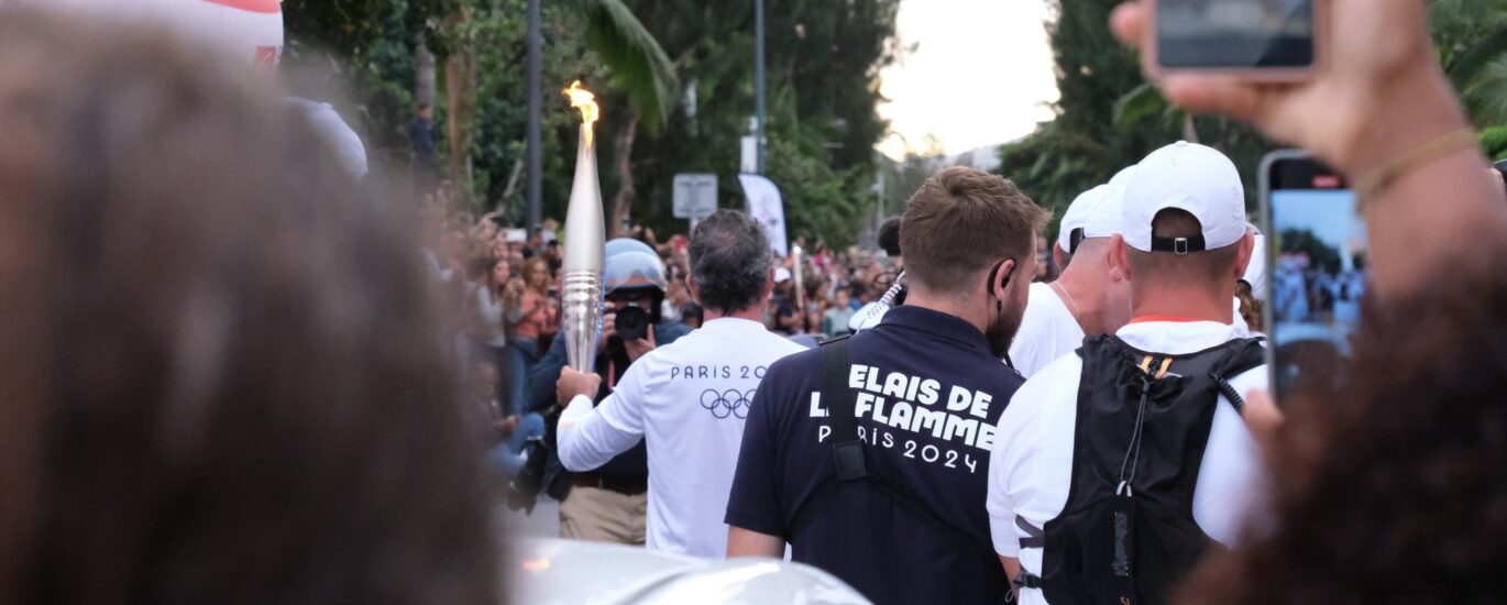 parcours de la flamme olympique à Saint-Paul