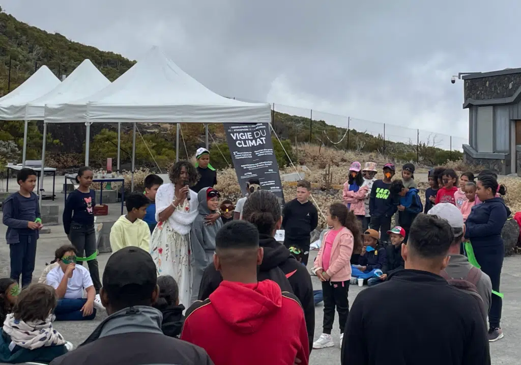 Plantation 5000 piédbwa à l’Observatoire de Physique de l’Atmosphère à La Réunion (OPAR) au Maïdo