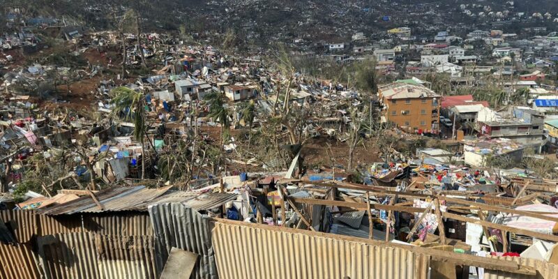 Cyclone Chido à Mayotte © Mayotte Hebdo