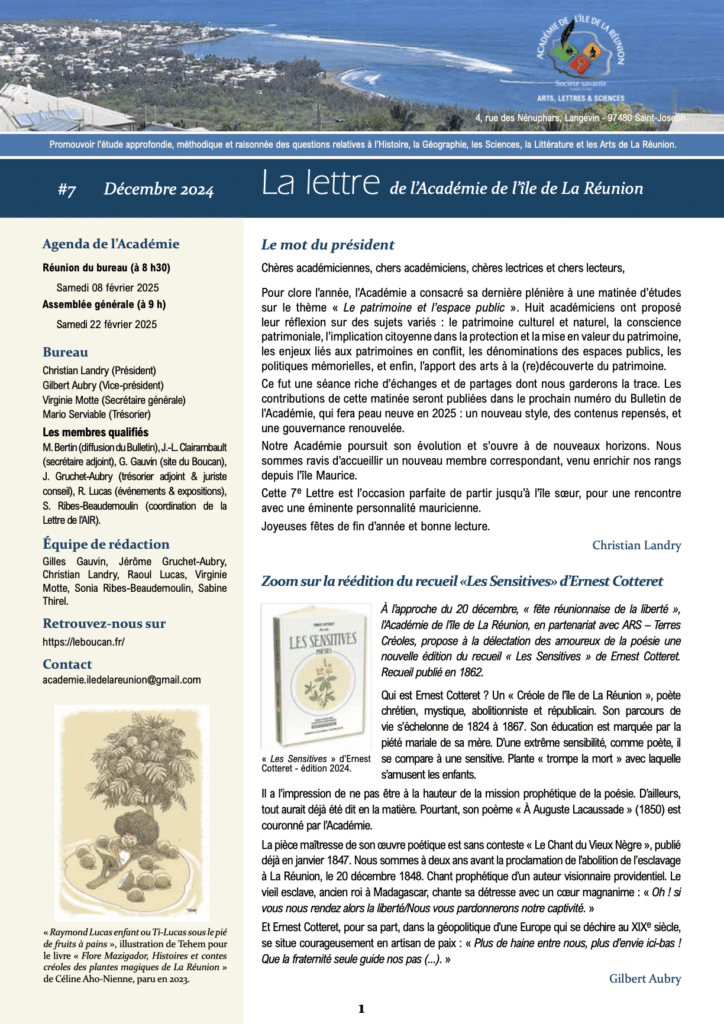 BULLETIN 7 de l'académie de l'ile de la réunion