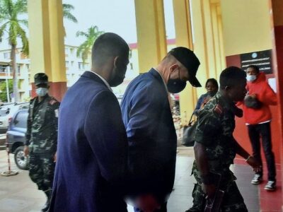 L'ancien légionnaire et patron de la société de sécurité COPS, Lionel Lelièvre a été extradé vers la France. Il est suspecté de tentative de meurtre • ©Capture d'écran L'Express de Madagascar