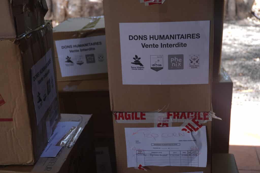 Dons humanitaires