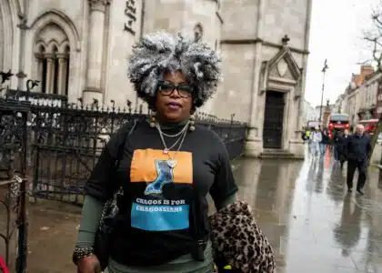 Bertrice Pompe devant la Cour Royale de justice de Londres le 5 décembre 2024.