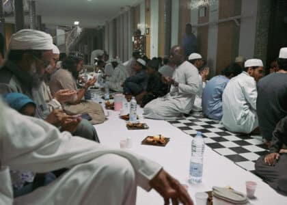 Rupture du jeûne lors du ramadan.