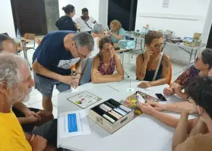 une soirée jeu de société