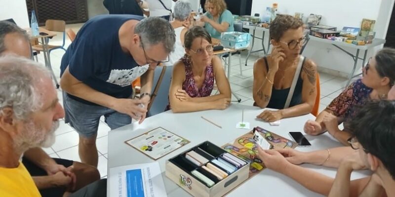 une soirée jeu de société