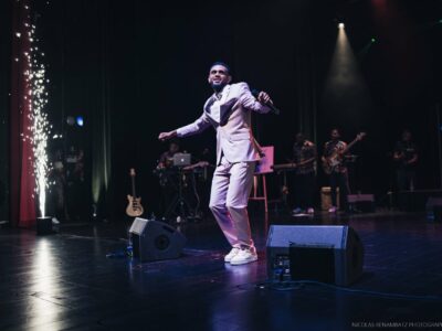 Concert de Wizdom à la salle Gramoun Lélé, par le Bisik Nicolas Renambatz