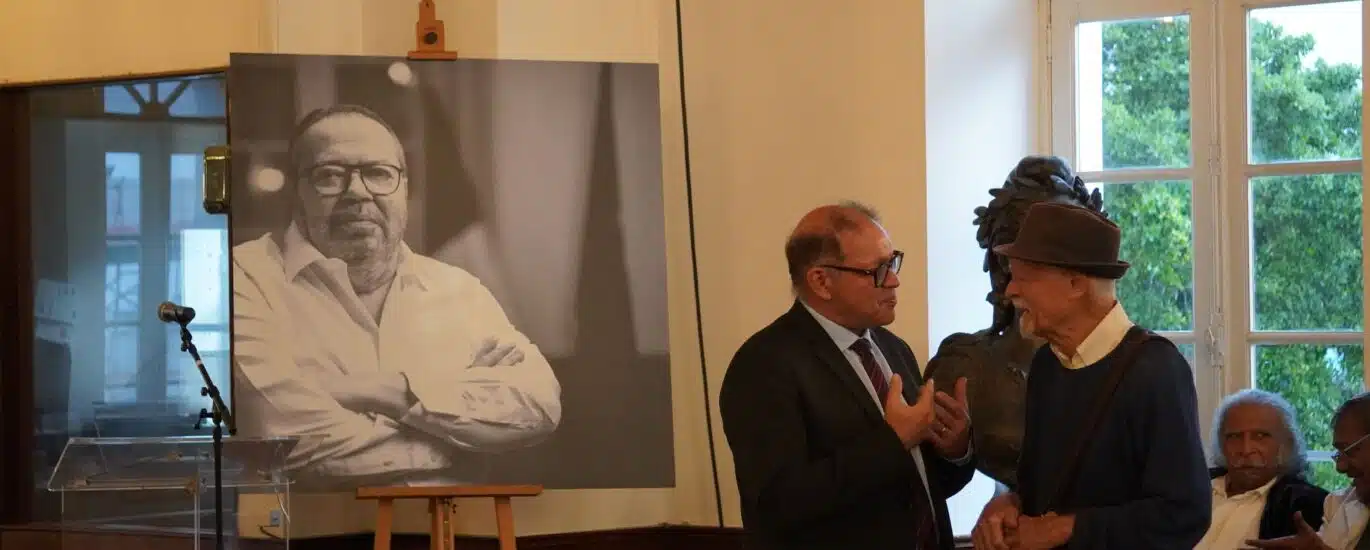 Mairie de Saint-Pierre : David Lorion et Elie Hoarau