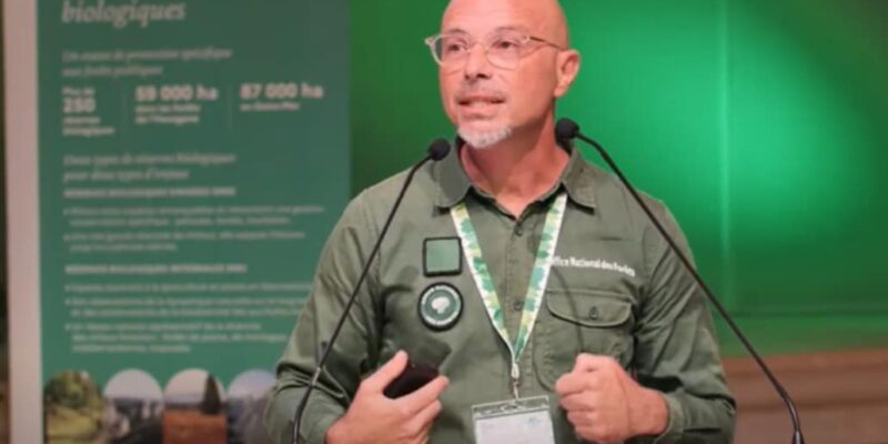 Julien Triolo, responsable du pôle écologie à l’ONF Réunion