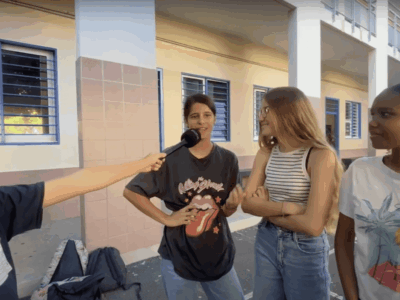 collège de la Pointe des Châteaux reportage des CM2