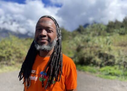 Cédric Famibelle-Pronzola, coordinateur du pari indépendantiste Ka-Ubuntu